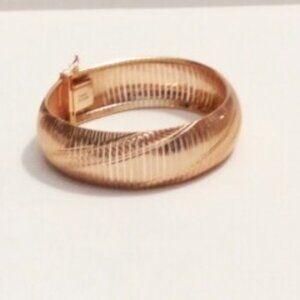 8” Gold Plated Mia Fiore Dyadema Bangle